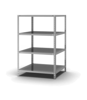 Edelstahlregal Grundregal WR, 1.500×1.000×800 mm, Edelstahl