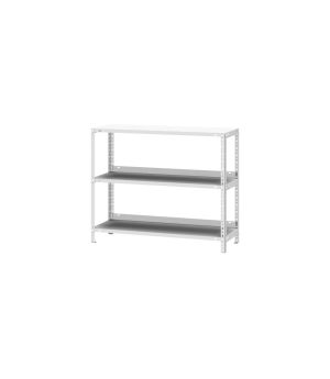 Aktenregal Grundregal WR, 800×1.000×300 mm, lichtgrau