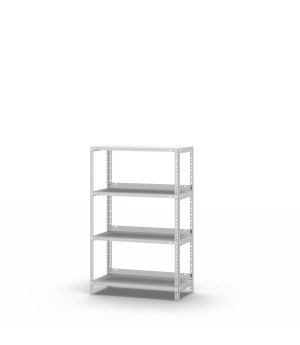Aktenregal Grundregal WR, 1.150×750×300 mm, lichtgrau