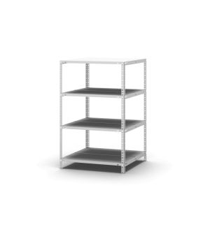 Aktenregal Grundregal WR, 1.150×750×600 mm, lichtgrau