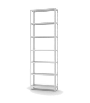 Fachbodenregal Grundregal WR, 3.000×1.000×300 mm, lichtgrau