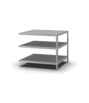 Fachbodenregal Anbauregal WR, 800×1.000×800 mm, verzinkt