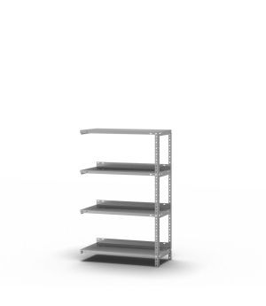 Aktenregal Anbauregal WR, 1.150×750×300 mm, verzinkt