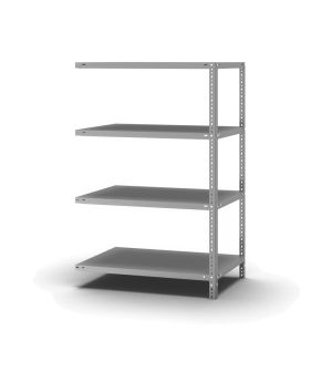 Fachbodenregal Anbauregal WR, 1.500×1.000×600 mm, verzinkt
