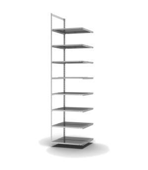 Aktenregal Anbauregal WR, 2.900×750×600 mm, verzinkt