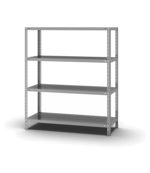 Fachbodenregal Grundregal WR, 1.500×1.300×500 mm, verzinkt