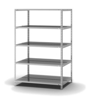 Aktenregal Grundregal WR, 1.500×1.000×600 mm, verzinkt