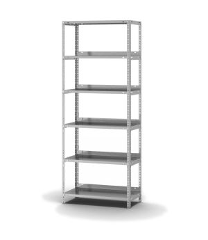 Aktenregal Grundregal WR, 1.850×750×300 mm, verzinkt