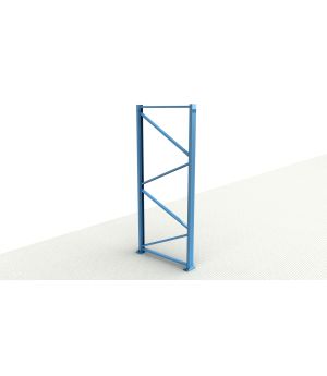 Ständerrahmen Typ 1006820 für NEDCON Palettenregal 2500x800 mm RAL 5019 capriblau