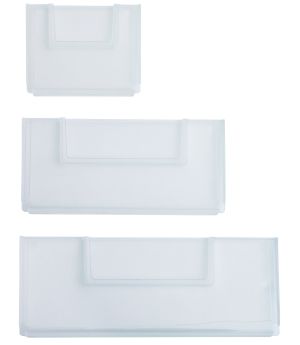 Trennwand Transparent, 93 mm zur variablen Unterteilung