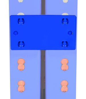 Weitspannregal Z1 Verbinder PU1Z verzinkt