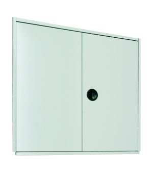 Flügeltür 1000x1000 mm für Stecksystem, gleichschließend
