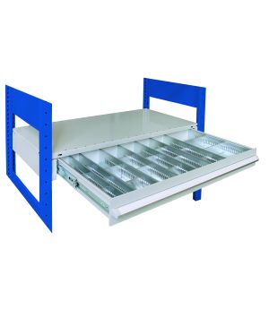 Regalschublade, einzel 1000x500x100 mm, (BxTxH)