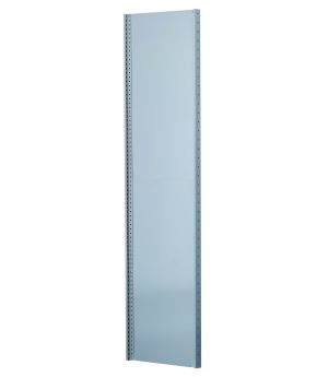 T-Profil Ständerrahmen Vollblechrahmen MULTIplus, vormontiert, 2000x300 mm (HxT), verzinkt Front mit Rückseite gelocht
