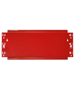 Tiefenriegel Tiefe 300 mm, RAL 3000 feuerrot, Schulte Lagertechnik