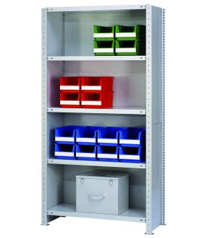 Rückwand 500x750 mm (HxB) mit Sicke für Stecksystem SCHULTE Lagertechnik