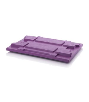 Palette-Auflagedeckel KLT A 1208-1 BMW in signalviolett (RAL 4008)