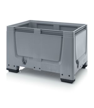 Big Box geschlossen BBG 1208 in silbergrau (RAL 7001), 1200 × 800 mm