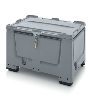 Big Box mit Verschließsystem SA/SV BBG 1208 SASV in silbergrau (RAL 7001)