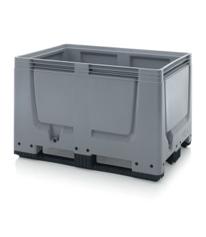 Big Box geschlossen BBG 1208K in silbergrau (RAL 7001), 1200 × 800 mm