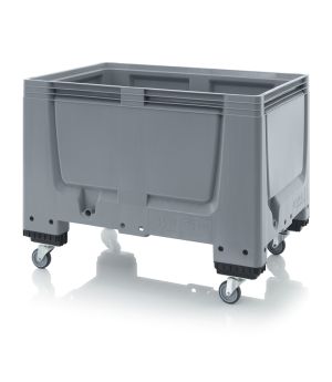 Big Box geschlossen BBG 1208R in silbergrau (RAL 7001), 1200 × 800 mm