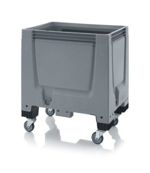 Big Box geschlossen BBG 86R in silbergrau (RAL 7001), 800 × 600 mm