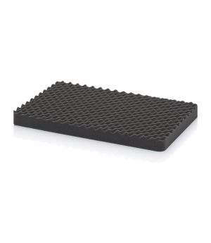 PU-Noppenschaum Deckeleinsatz für CP 64 CP SEDNW 64 in anthrazitgrau