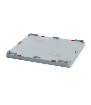 Deckel für Großladungsträger DE 1210 GLT in silbergrau (RAL 7001)