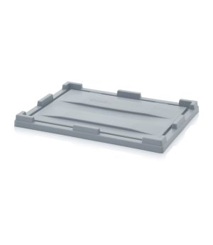 Auflagedeckel für Big Box DE 86 BB in silbergrau (RAL 7001)