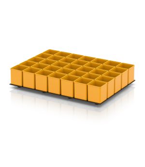 Einsatzkasten Einsatz für Eurobehälter 40 x 30 cm EG TEK 43 B1