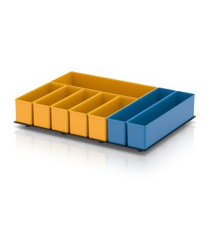 Einsatzkasten Einsatz für Eurobehälter 40 x 30 cm EG TEK 43 B7