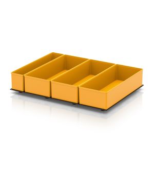 Einsatzkasten Einsatz für Eurobehälter 40 x 30 cm EG TEK 43 B8