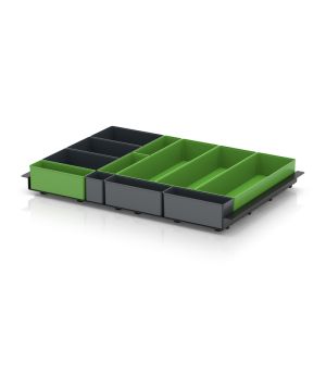 Einsatzkasten Einsatz für Eurobehälter 60 x 40 cm EG TEK 64 B4