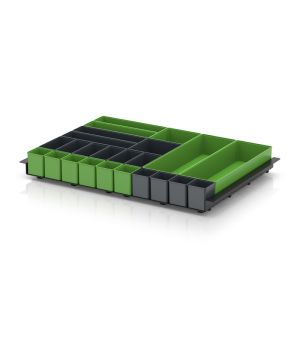 Einsatzkasten Einsatz für Eurobehälter 60 x 40 cm EG TEK 64 B5