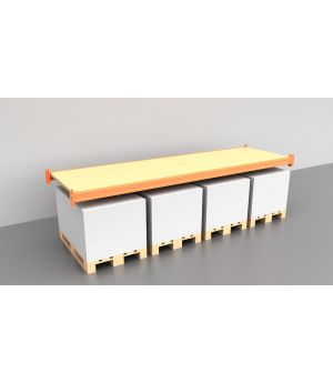 Eingelegte Spanplatte für NEDCON Palettenregal 3600x1100 mm