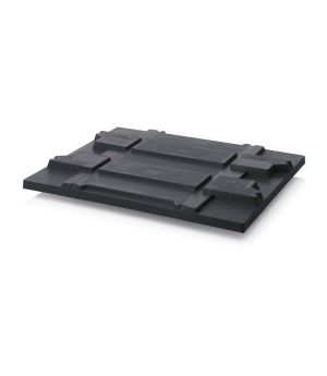 ESD-Palette-Auflagedeckel KLT ESD A 1210-1 in verkehrsschwarz (RAL 9017)