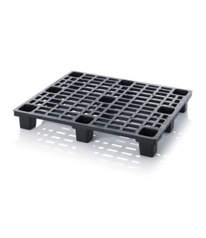 ESD-Leichtpalette ohne Sicherungsrand ESD LP 1210 OS in verkehrsschwarz (RAL 9017), 1200 × 1000 mm
