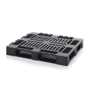 ESD-Mediumpalette ESD MP 12105 in verkehrsschwarz (RAL 9017), 1200 × 1000 mm