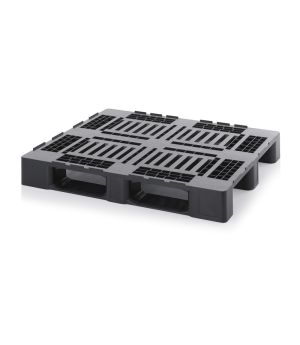 ESD-Mediumpalette ESD MP 1210 in verkehrsschwarz (RAL 9017), 1200 × 1000 mm