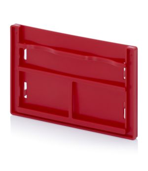 Etikettenhalter ETA5 in verkehrsrot (RAL 3020)