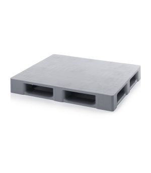 Reinraumpalette ohne Sicherungsrand HD 12105 OS in silbergrau (RAL 7001)