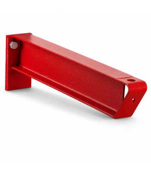 Kragarmregal-Kragarm K 6000 mit Steckstift-Vorrichtung, Ausladung 750 mm – RAL 3000 Feuerrot