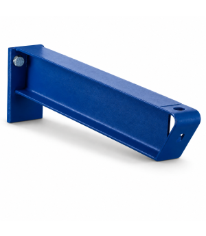 Kragarmregal-Kragarm K 6000 mit Steckstift-Vorrichtung, Ausladung 1500 mm – RAL 5010 Enzianblau