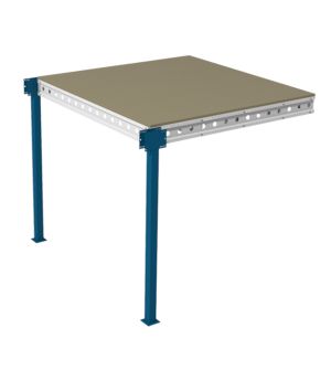 Lagerbühne NEDCON ST1 Anbau Breite 4.000×4.200 mm, H 2.800