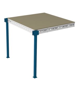 Lagerbühne NEDCON ST1 Anbau Breite 4.400×4.600 mm, H 3.200