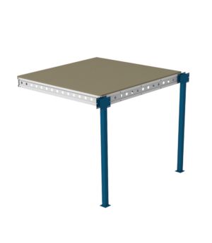 Lagerbühne NEDCON ST1 Anbau Tiefe 3.000×3.100 mm, H 2.800