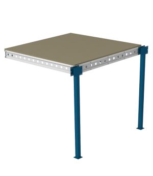 Lagerbühne NEDCON ST1 Anbau Tiefe 4.400×5.100 mm, H 3.500