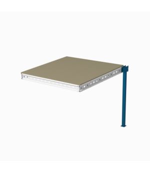 Lagerbühne NEDCON ST1 Anschlussfeld 3.500×3.600 mm, H 3.200