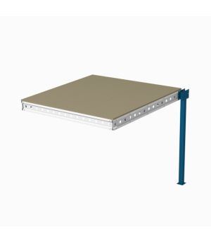 Lagerbühne NEDCON ST1 Anschlussfeld 4.000×4.200 mm, H 2.800