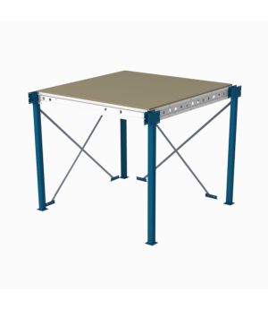 Lagerbühne NEDCON ST1 Grundfeld 4.000×4.200 mm, H 3.200